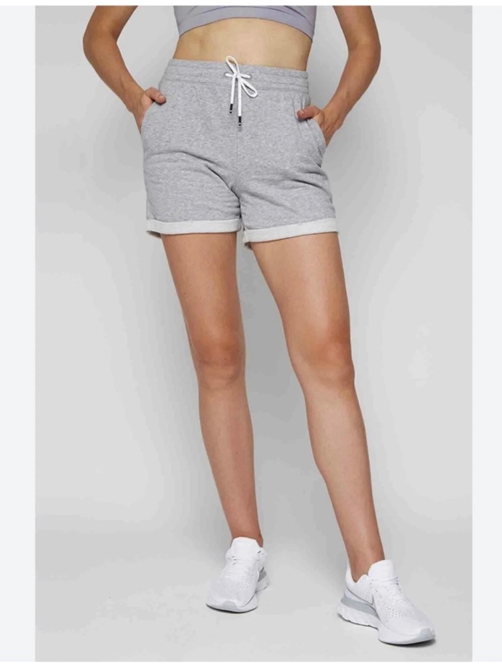 Four Laps Rush Women's Shorts Black Size M Elastic Waistband $58 MSRP